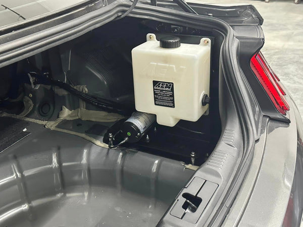 2018+ Mustang Bracket Set for AEM Water Methanol Kit